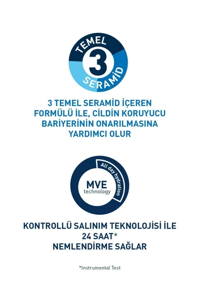 CeraVe Nemlendirici Losyon Kuru Ciltler Seramid Ve Hyalüronik Asit Içerikli Yüz Vücut 236ml X2 - 7