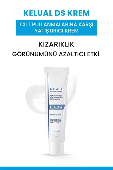 Ducray Kelual DS Cilt Pullanmalarına Karşı Yatıştırıcı Krem 40 ml - Resim 2