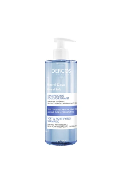 Vichy Dercos Mineral Soft Şampuan 400 ml 2 Adet - 2