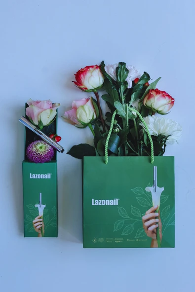 lazonail El ve Ayak Tırnak Besleyici, Onarıcı, Güçlendirici ve Koruyucu Tırnak Bakım Jeli - Resim 8