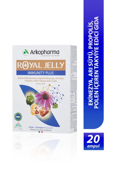 Arkopharma Royal Jelly Immunity Plus - 20 Ampül ürün görseli
