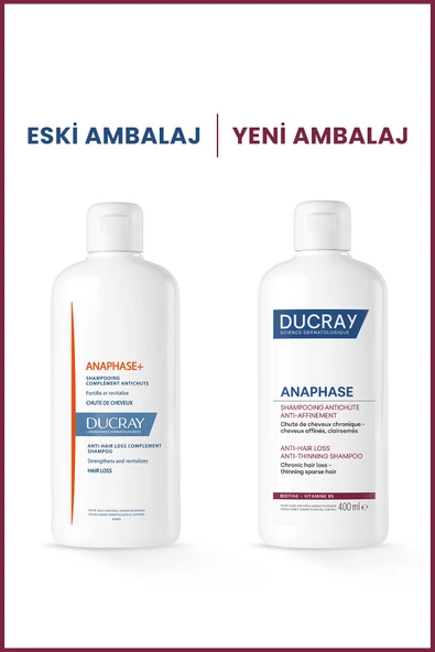 Ducray Anaphase Chronic Saç Dökülmesi Karşıtı Şampuan 400 ml - 2