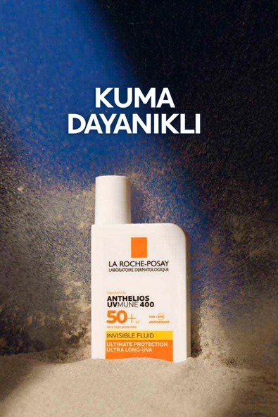 La Roche Posay Tüm Cilt Tipleri İçin Uygun Yüz Cilt Bakım Seti: Antehlios Uvmune Fluid Güneş Kremi SPF50+ 50ML X2 - Resim 4