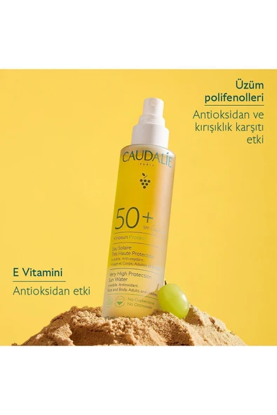 Caudalie Vinosun Yüksek Koruma Sağlayan Güneş Suyu Spf50 - 2