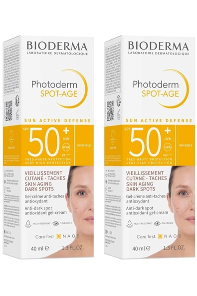 Bioderma Photoderm Spot-age Spf50+ 40 Ml 2 Adet