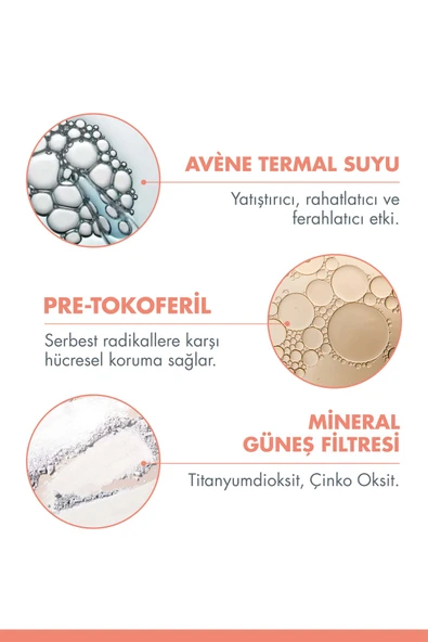 Avene Mineral Fluid SPF 50+ Mineral Filtreli Yüksek Korumalı Güneş Kremi 40 ml - 4