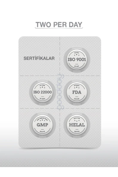 goodday 2pd Two Per Day Multi Vitamin 60 Kapsül 29 Etken Madde - 6