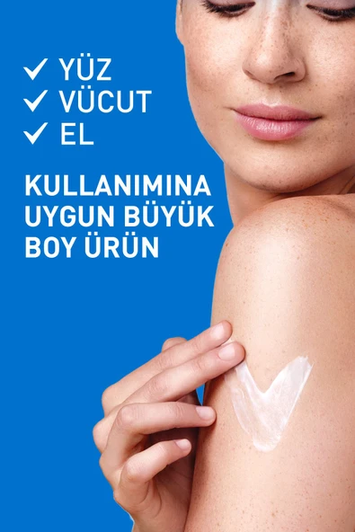 CeraVe Nemlendirici Yüz Ve Vücut Kremi-Kuru Ciltler İçin Seramid Ve Hyalüronik Asit İçerikli 340gr - 6