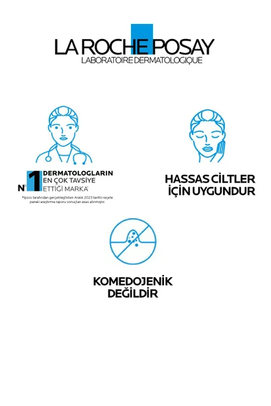 La Roche Posay Effaclar Mat Parlama Karşıtı Nemlendirici Krem 40 ml -Yağlı/Geniş Gözenekli Ciltler İçin - 3