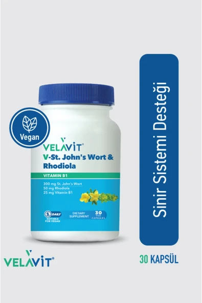 Velavit V-St. John’s Wort & Rhodiola ürün görseli 1