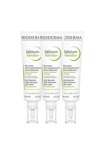 Bioderma Sebium Kerato Gel Cream 30 Ml 3 Adet ürün görseli 1