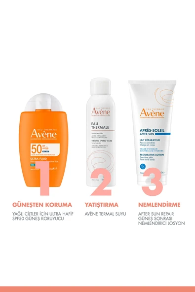 Avene Ultra Fluid Oil Control Yağlı Ciltler İçin Ultra Hafif SPF 50 Güneş Kremi - Resim 6
