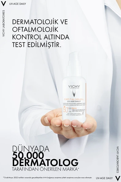 Vichy Capital Soleil Foto Yaşlanma Karşıtı Hafif Dokulu Renkli Güneş Koruyucu 40 ml Spf 50 - Resim 6