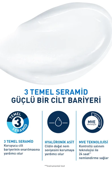 CeraVe Nemlendirici Yüz Ve Vücut Kremi-Kuru Ciltler İçin Seramid Ve Hyalüronik Asit İçerikli 340gr - 7