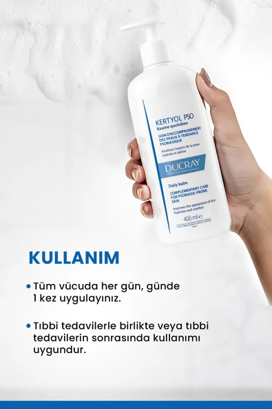 Ducray Kertyol PSO Balm Yoğun Pullanma Karşıtı Balm 400ml - 4