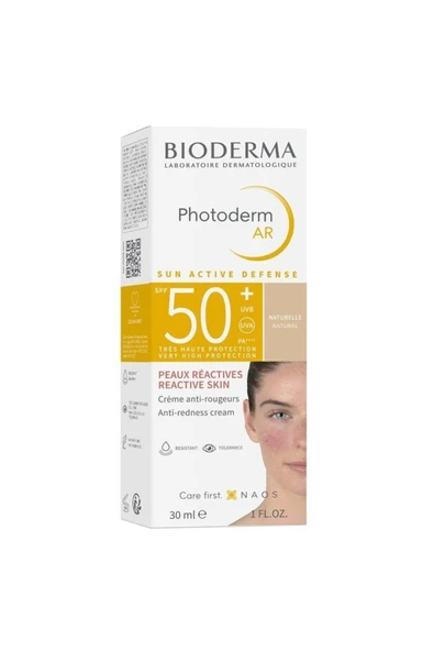 Bioderma Photoderm Ar Spf50+ Natural Renkli Güneş Kremi 30 Ml ürün görseli 1