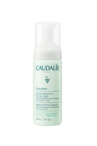 Caudalie Vinoclean Temizleme Köpüğü 150 ml (Yumuşak dokusuyla cildi nazikçe temizleyen temizleme köpüğü) ürün görseli 1