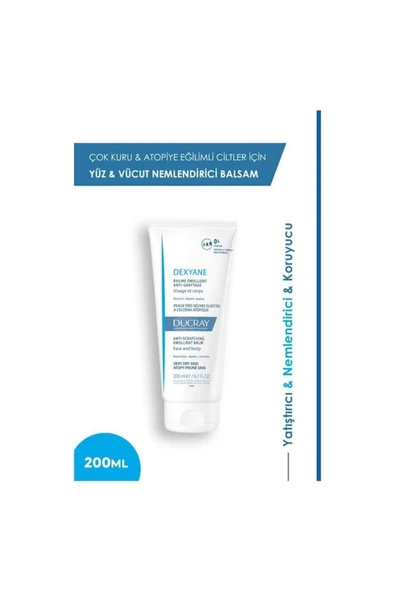 Ducray Dexyane Anti-Scratching Emollient Balm 200 ml - Resim 2