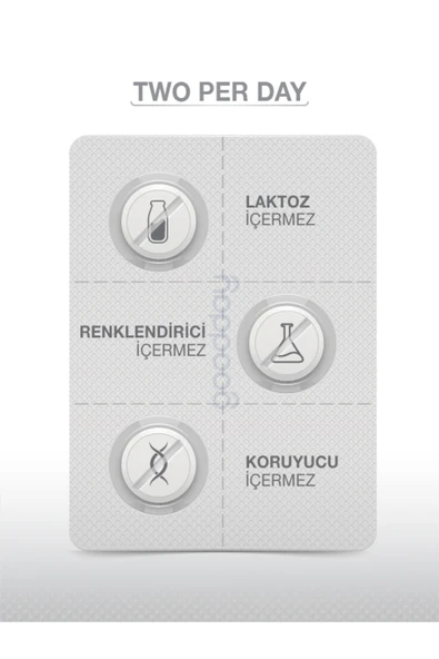 goodday 2pd Two Per Day Multi Vitamin 60 Kapsül 29 Etken Madde - 4