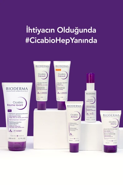 Bioderma Cicabio Arnica+ Hasar Görmüş Ciltler Bariyer Onarıcı Yüz, Vücut Bakım Kremi, Yetişkin, Çocuk 40 ml - 3