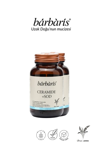 Barbaris BARBARİS CERAMIDE+SOD 30 CAPSULES 2* PAKET
