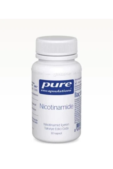 Pure Encapsulations Nicotinamide 30 Kapsül ürün görseli 1