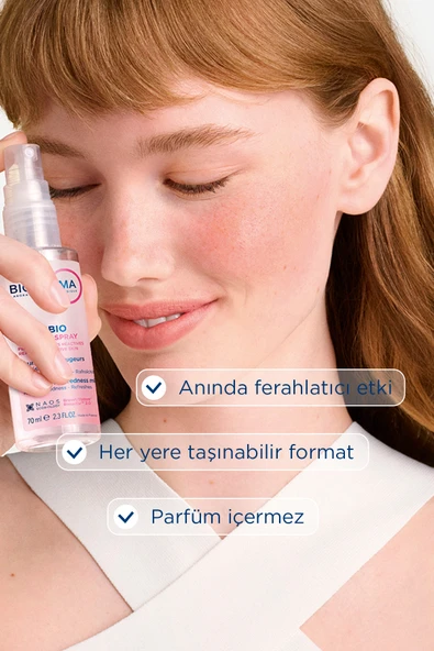 Bioderma Sensibio AR+ SOS Sprey Kızarıklık Eğilimli Hassas Ciltler İçin Yatıştırıcı Ferahlatıcı Sprey 70 ml - Resim 2
