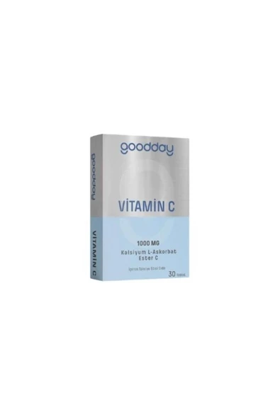 goodday Ester Vitamin C 1000 Mg 30 Tablet ürün görseli 1