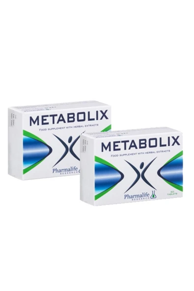 Pharmalife Metabolix 60 Tablet | Yetkili Bayii 2 Adet Set ürün görseli 1