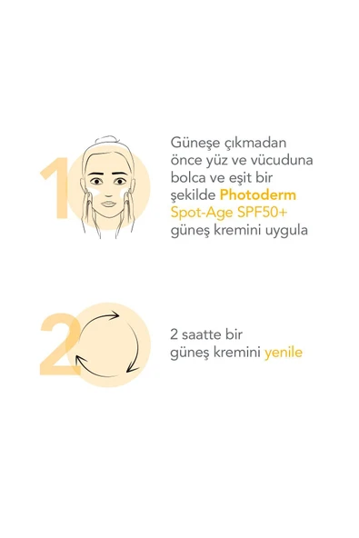 Bioderma Photoderm Spot Age SPF50+ Leke, Yaşlanma ve Kırışıklık Karşıtı Yüksek Korumalı Güneş Kremi 40 ml - Resim 7