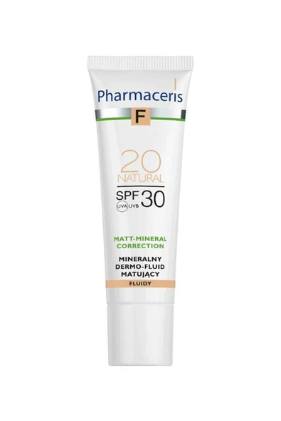 Pharmaceris F Mineral Matifying Fluid Dermo-foundation Spf 30 20 Natural 30 ml ürün görseli 1