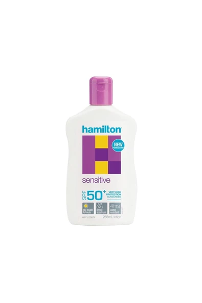 Lotis Hamilton Sensitive Hassas Lotion SPF 50+ 265ml ürün görseli 1