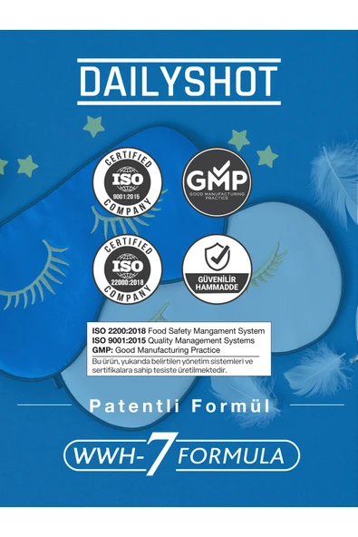 HANGOVERSHOT RelaxShot Stressiz ve Derin Uyku, Relax Shot Bitkisel Uyku Düzenleyici - Resim 8