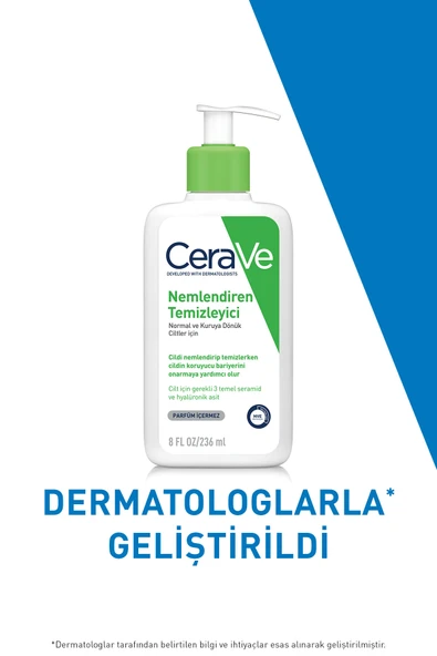 CeraVe Normal Ve Kuruya Dönük Ciltler Için Nemlendiren Temizleyici 236ml - 4