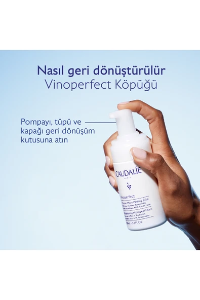 Caudalie Vinoperfect Işıltı Verici Mikro Peeling Temizleme Köpüğü 50 ml - Resim 5
