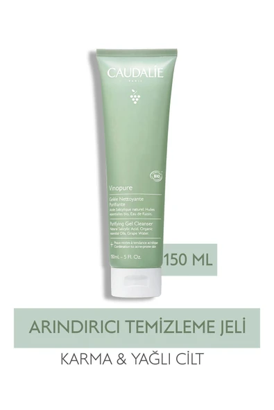Caudalie Vinopure Arındırıcı Temizleme Jeli - 150mL ürün görseli 1