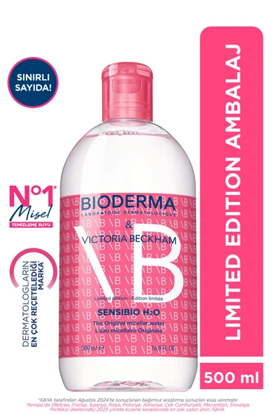 Bioderma Sensibio H2O Limited Edition Ambalaj Micellar Makyaj Temizleme Suyu Hassas ve Normal Ciltler 500 ml ürün görseli 1