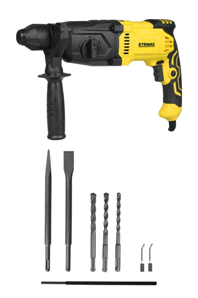 RTM2290SET Sds Plus Kırıcı ve Delici 5'lİ Set - Eldiven-Çekiç-Uç Tutucu - 2