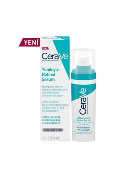 CeraVe Akneye Eğilim Gösteren Ciltler Için Temizleyici 236ml Yüz Bakım Jeli 40ml Retinol Serum 30ml - 2