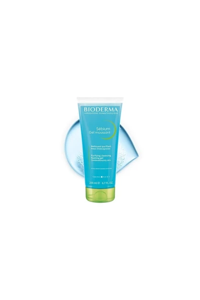 Bioderma Sebium Foaming Gel Tüp 200 Ml+ Sebium Lotion 200 Ml+ Sebium Sensitive Cream - Resim 2