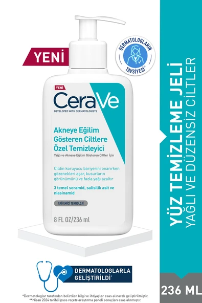 CeraVe Acne Cleanser 236 ml ürün görseli 1