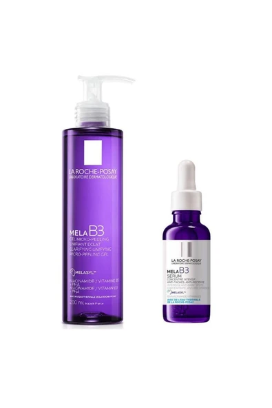 La Roche Posay Mela B3 Serum Ve Mela Yüz Temizleme Jeli ürün görseli 1