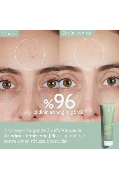 Caudalie Vinopure Arındırıcı Temizleme Jeli - 150mL - Resim 3