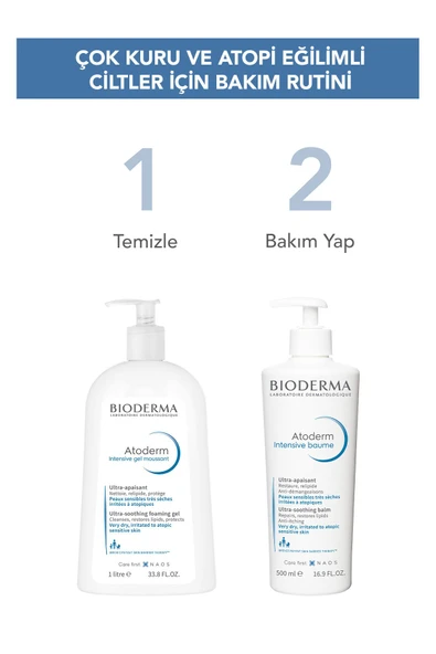 Bioderma Atoderm Intensive Balm Atopi Eğilimli Ciltler için Seyahat Boy Nemlendirici ve Onarıcı Krem 45 ml - Resim 5