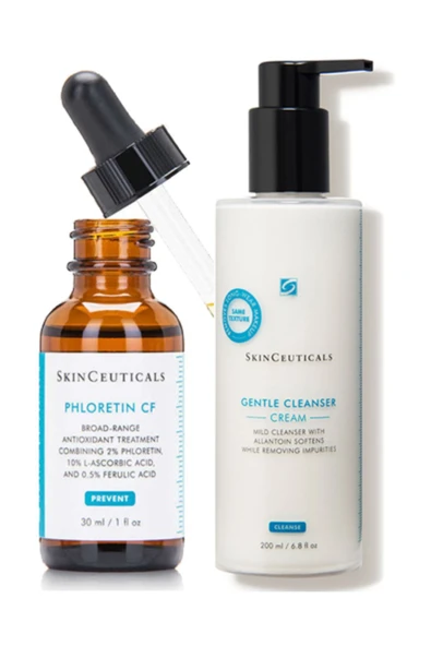 SkinCeuticals LEKELERİN AZALMASINA YARDIMCI OLAN PHLORETİN CF 30 ML + GENTLE CLEANSER 200 ML DEMB.283 ürün görseli 1