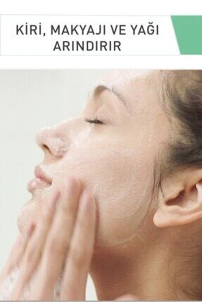 CeraVe Normal Ve Yağlı Ciltler Için Seramid Içerikli Köpüren Temizleyici 236 ml X 2 adet - Resim 5