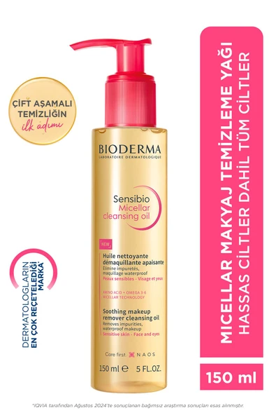 Bioderma Sensibio Micellar Cleansing Oil 150 ml