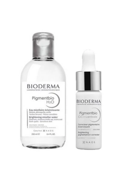 Bioderma Pigmentbio H2o 250 ml Ve Pigmentbio C-concentrate 15 Ml Leke Bakım Seti ürün görseli 1