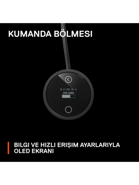 SteelSeries Arena 9 RGB 5.1 Surround Optik ve Bluetooth Bağlantılı Oyun Hoparlörü   ( OUTLET ) - 3