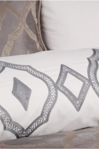 Çeyiz Diyarı İlayda 10 Parça Çeyiz Seti Antrasit - Resim 2